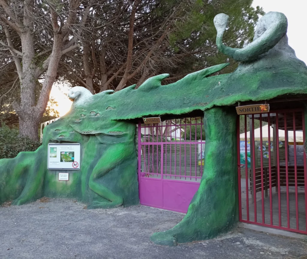 Entrance of Fantassia amusement park